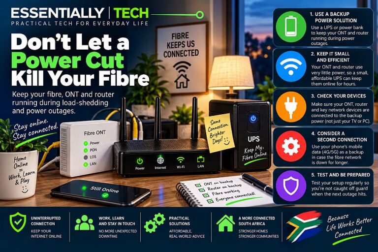 Keep Your ONT and Wi-Fi Router Running With a Mini UPS
